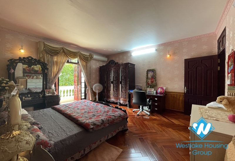 Corner 5 beds house for rent in Ciputra, Tay Ho
